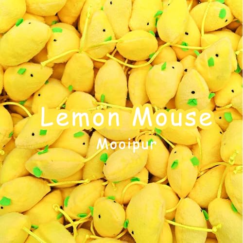 3-Pack Lemon Cat Toys Green&Yellow Cute Mouse for Kitten Play, Chase and Wrestle, PP Cotton & Catmint Filled, Teething and Chew Toys - color: 3-PCS