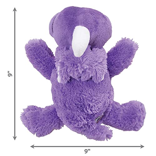 KONG Cozie Plush Dog Toy with Squeaker (Rosie The Rhino, Medium) - size: Medium, style: Rosie the Rhino