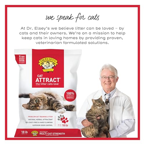 Dr. Elsey's® Cat Attract® Clumping Clay Cat Litter 18-lb. Bag - size: 18 lb