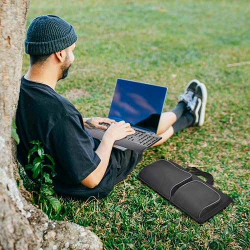 Keyboard Carrying Case for Logitech MK270 MK345 MK335 MK955 | For Office Users, Commuters, and Travelers; Organizer with Mouse and USB Receiver Pocket, Case Only - Black - color: black