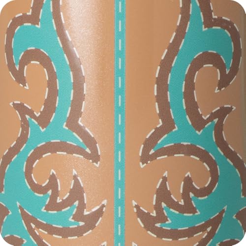 Swig Life 30oz Leakproof To-Go Tumbler with Handle, Boot Scootin' Turquoise | Leakproof Lid - Triple Insulated Stainless Steel - Handle & Straw Included - Cup Holder Friendly - Dishwasher Safe - color: Boot Scootin' Turquoise