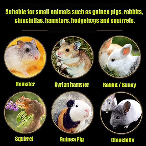 Hamiledyi 18 Pack Bunny Grass Woven Bed Mat Natural Straw Hay Mats Rabbit Handmade Bedding Sleeping Grinding Nesting and Chewing Toy for Guinea Pig Hamster Chinchilla Squirrel Hedgehog