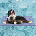 Cooling Mat for Large Dogs - Double-Sided Waterproof & Cool, Q-MAX>0.47, Portable Dog Cooling Mat for Summer. (XL (44''x32'') - size: XL (44''x32'')