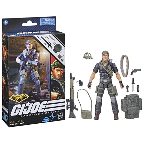 G.I. Joe Classified 6 Inch Action Figure Nightforce Exclusive - Tunnel Rat #107