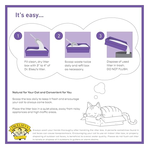 Dr. Elsey's® Clean Tracks Clumping Clay Cat Litter 40 lb. Bag - size: 40 pounds