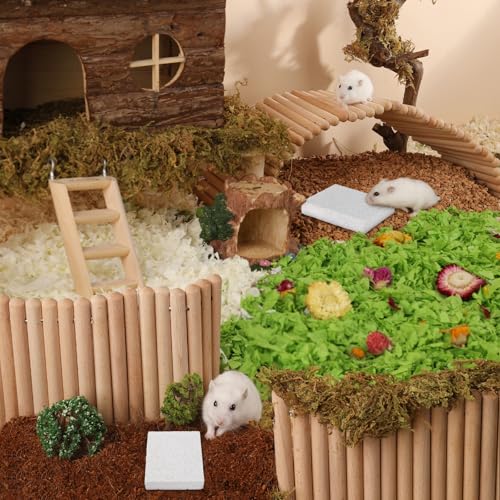 Balacoo Rabbit Scratch Foot Pads, Natural Small Animal Volcanic Stone Teeth Grinding Scratching Pad Chew Toy for Hamster, Guinea Pig, Gerbil, Chinchilla, Hedgehog