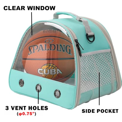 2-Pack Guinea Pig Carrier and Playpen Set - Breathable Pet Playpen Pop Open Outdoor/Indoor Exercise Fence, Portable Small Animal Backpack for Bearded Dragon, Rabbits, Hamster, Chinchillas - color: Green