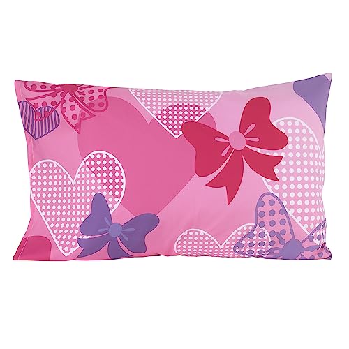 Disney - Minnie Mouse Hearts and Bows- 4pc Toddler Bed Set - color: Minnie Mouse \Hearts and Bows""