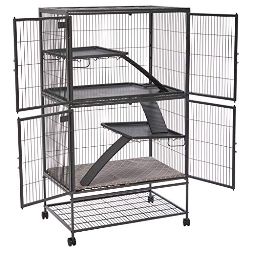 MidWest Homes for Pets Designer Ferret Nation/Critter Nation Bottom Pan Cover - color: Designer Diamond, size: 34.5"L x 22.5"W x 1"H