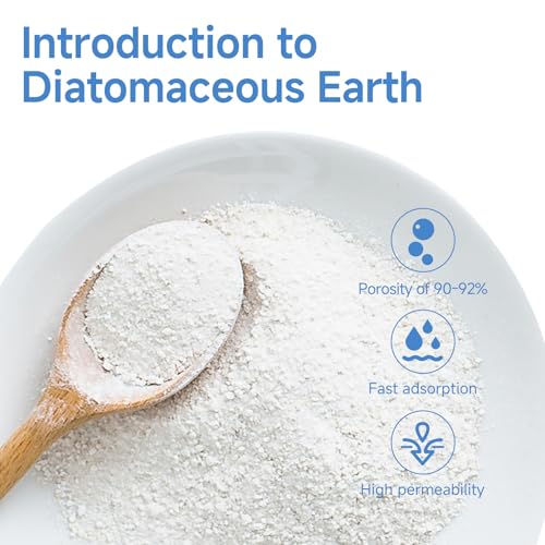 Diatom Drying Scoop 1/4 Cup for Pet Food | Keep Food Fresh Desiccant, Dry Deodorization Rapid Water Absorption, For Dog Cat - size: 1/4 Cup