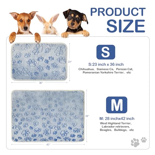 Reusable Puppy Pads, Washable Pee Pads, Leakproof 23"x 36" 2 Pack | High Absorbency Dog Training Pads, Wee Wee Pads With Waterproof Non-Slip Base For Indoor Potty, Crates, Playpen & Senior Dogs - size: 23x36(pack of 2)-Gray