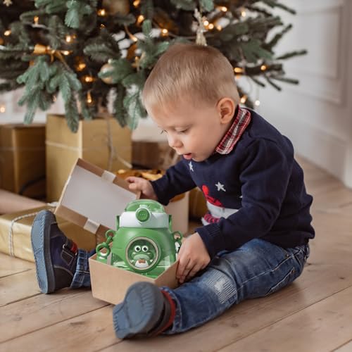 Water Bottle with Straw 37oz Kawaii Water Bottles with Adjustable Strap for Women,Teen Girl School Office Gifts,Cute Animal Theme Water Bottles (Bow Tie Frog, 37oz) - color: Bow Tie Frog