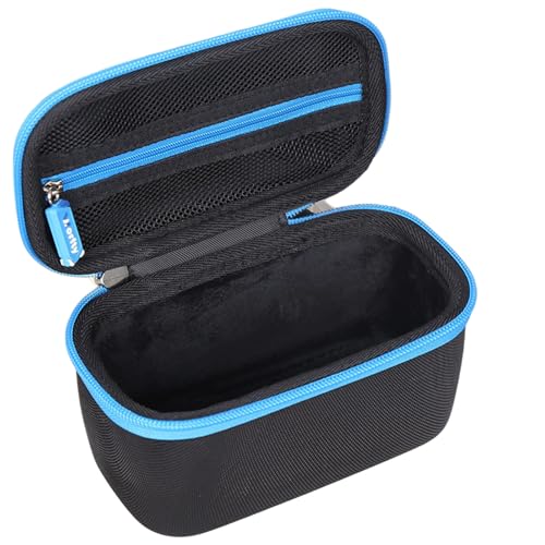 Case for ProtoArc Ergonomic Mouse, Travel Carrying Case Compatible with ProtoArc EM11 NL Bluetooth Rechargeable Wireless Vertical Mouse (Black-Blue) - color: Black-Blue
