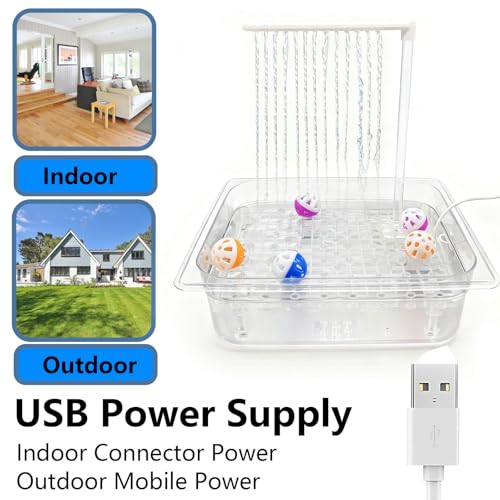 Parrot Bird Bath with Pump,Large Automatic Parrot Parakeet Shower Fountain | Bird Bathing Tub with Water Pressure Controller,Circulating Water System,Parrot Bath for Budgie Cockatiel Lovebird Conure - size: Style 2