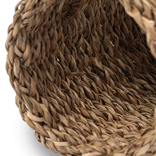 Niteangel Creative & Composable Hamster Tunnel: Edible Seagrass & DIY Tube | Mimic Wild Underground Habitat & Build Unique Burrow as Hideout for Small Sized Animals Like Hamsters Mouse Gerbils Mice - size: HC