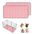 2 PCS Guinea Pig Cage Liner, Reusable Waterproof Guinea Pig Liner, Washable Small Animals Bedding, Super Absorbent Pet Pee Pads Guinea Pig Mats, Rabbit Mats for Cages (12 * 24 inch) - size: 12*24 inch 2pack