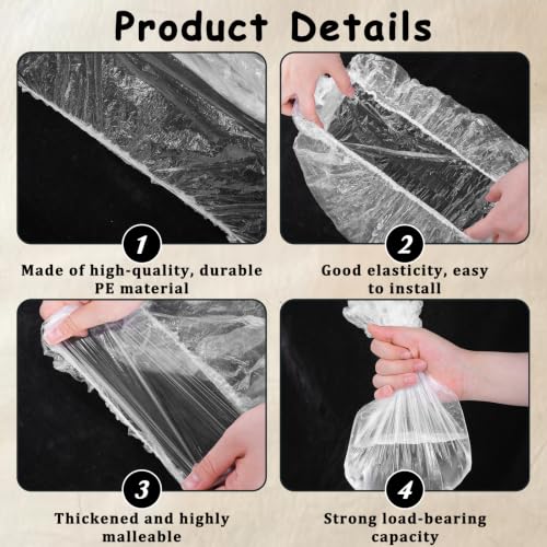 50 Pcs Disposable Plastic Cage Liners, Leak-Proof Small Animal Toilet Film for Rabbit Guinea Pig Hamster Litter Box Tray, Quick Cleanup Essentials for Indoor Cage
