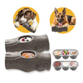 Dog Frozen Treat Toy to Keep Them Busy - Dog Chew Toy for Medium/Large Dogs | Heavy Duty Indestructible Toy for Aggressive Chewer, Dog Puzzle with Frozen Mold, Food Grade-Easy Clean-Reduce Anxiety - 2PCS - color: Brown-2 Pack