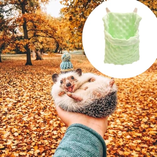 2 Pcs Sugar Glider Bonding Pouch Carrier Bag Sling Small Animal Carry Pouch with Adjustable for Hamster Gerbil Gliders Ferret Hedgehog Small Pets(Random Colors)