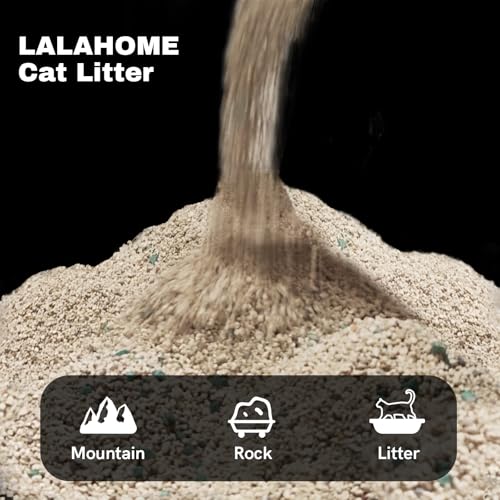 Premium Bentonite Cat Litter Sodium-Based, Clumping Cat Litter, Dust-Free, Strong Durability, Odor Control, Unscented Natural Mineral Formula Kitty Litter Bluk for RealScooper, 3 x 15 lb. Box - size: 3-Pack, 15 lb Each