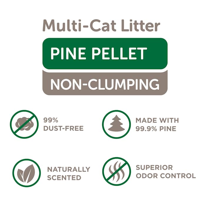 So Phresh by Petco Pine Pellet Non-Clumping Cat Litter 20 lbs. - size: 20 LBS