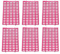 Saguaro Acres Rabbit Cage Resting Mat, Pink, Pack of 6 - color: Pink