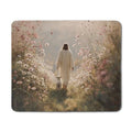 Christian Jesus with Lamb Flower Mouse Pad, Christian Jesus Gifts Mouse Pads Mousepad for Desk Office Computers Laptop, Religious Office Supplies Desk Accessories, 9.5x7.9 Inch - color: 11Child