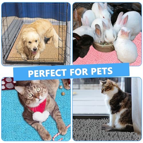 8 Pack Guinea Pig Cage Liner,Small Washable Fleece Bedding Pee Pads | Non-Slip Reusable Training Pad Animal Sleeping Bedding Mat for Bunny, Rabbit, Hamster, Chinchilla Cage,16x24 Inch - size: 16x24"