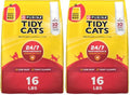Purina Tidy Cats Clumping Cat Litter Odor Control, 24/7 Performance Multi Cat Litter - 16 lb. Bag (Pack of 2) - size: 16 Pound (Pack of 2)