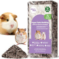 mini&moe Guinea Pigs Bedding Hamster Bedding: Moisture Absorbent and Dust-Free Natural Paper Small Pet Bedding - for Guinea Pigs, Hamsters, and Rabbits, 12 Liters