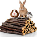 Sukh 340g Organic Apple Sticks - Natural Chew Sticks for Rabbits & Rodents | Small Animal Chew Sticks for Hamsters, Bunnies, Guinea Pigs, Gerbils, Squirrels and Chinchillas, Daily Enrichment and Gifts - size: 340g