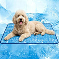 Dog Cooling Mat, 55''x40''Arc-Chill Cooling Fiber Self-Cooling Pad for Dogs - Washable Non-Toxic Summer Pet Mat, Non-Slip Foldable Portable Soft Pad for Indoor Outdoor/Kennel Bed Sofa Floor Car - size: XX-Large