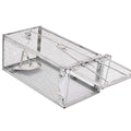 Kensizer Animal Humane Live Cage Trap, Medium 12" L x 6.5" W x 5" H | For Rat Mouse Chipmunk Mice Voles Hamsters and Other Small Rodents, Catch and Release, 1 Pack - size: Medium