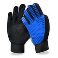 Cat Grooming Glove Brush, Pet Hair Remover Tool, 1 Pair Reusable Dog Hair Fur Remover for Carpet, Furniture, Couch, Clothes, Eco-Friendly and High efficiency (Blue) | Reusable Dog Hair Fur Remover for Carpet, Furniture, Couch, Clothes, Eco-Friendly and Hi