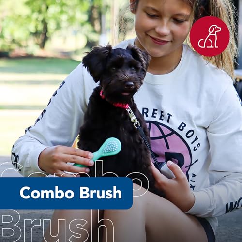 Coastal Pet Li'l Pals Dog Combo Brush - Dog Grooming Brush for Small Dogs - One Size