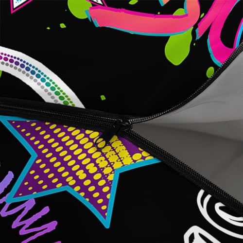 Galaxy Wolf Camping Sleeping Bags Warm & Cool Weather Waterproof Backpacking Blue Purple Starry Sky Sleeping Bag All Seasons Camping, for Adult Kids Boy Girls Camping Gear Equipment, Traveling - color: B-Musical1