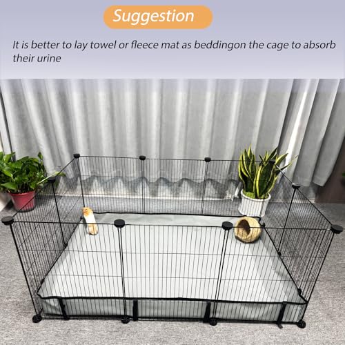 DZWLKJ Guinea Pig Cage Liner Tarp Bottom Waterproof and Washable Base Also for Rabbits, Bunny, Chinchesillas, Hedgehog, Ferrets and Other Small Animals(24x36 inches) - size: 24.0"L x 36.0"W x 4.0"H