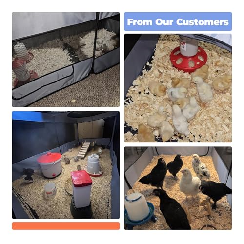 Pet Playpen Pop up Small Pet Cage Enclosure Tent Chick Run Brooder Coop Foldable Kennel for Kitten Ferret Puppy Guinea Pig Rabbit Hamster Chinchillas(No Divider, Unified Space) - color: Grey, size: S, 58"L x 29"W x 17"H