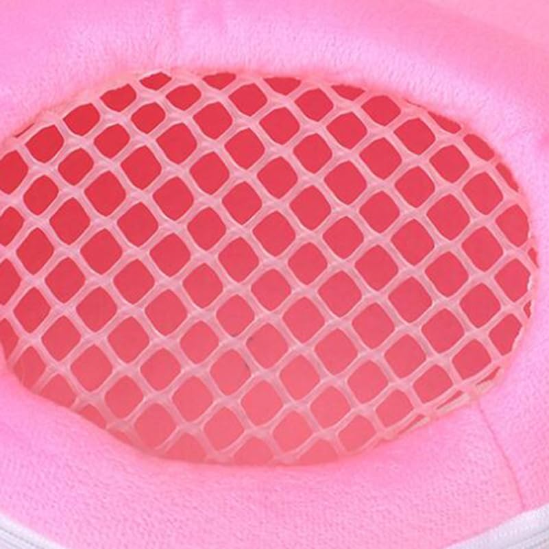balacoo Pet Breathable Bag Small Pet Carrier Bag with Adjustable Straps Soft-Sided Portable Outdoor Messenger Carrier for Squirrel Hedgehog Sugar Glider 5.51 X 5.51 X 6.69 in