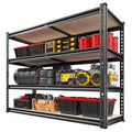 REIBII 2000LBS Storage Shelves,4-Tier Adjustable Garage Shelving for Pantry | 500 lbs per shelf,Metal Shelves,Upgards MDF boards,Tool-free assembly,for Basment Warehouse Commercial,40" W × 20''D × 60''H - size: 20"D x 40"W x 60"H