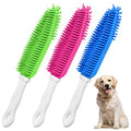 Pet Hair Remover,Car & Auto Detailing Brush,3 Pieces | Lint Remover for Dogs Cats, Rubber Massage Brushes for Furniture, Car Interiors, Carpet