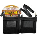 Exotic Nutrition 2 Pack Carry Pouch for Small Animals - Breathable Window, Strong Zipper, Adjustable Strap - Sugar Gliders Hamster Gerbils - color: 2 Pack (Black)