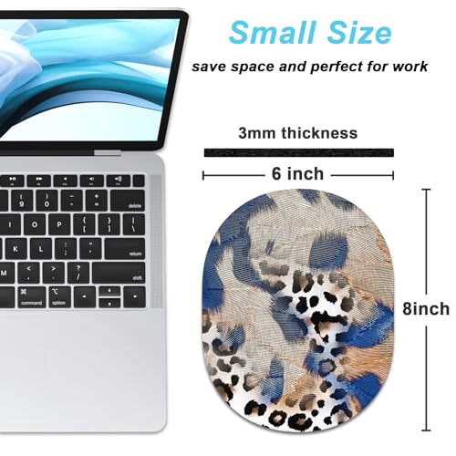 Rimilak Small Mouse Pad 6 x 8 Inch, Takes up Wrist and Mouse Space, Waterproof Compact Mini Mouse Mat for Laptop Computer Wireless Mouse Keyboard Home Office Travel,Blue Gold - color: Blue Gold, size: 8L x 6W inches