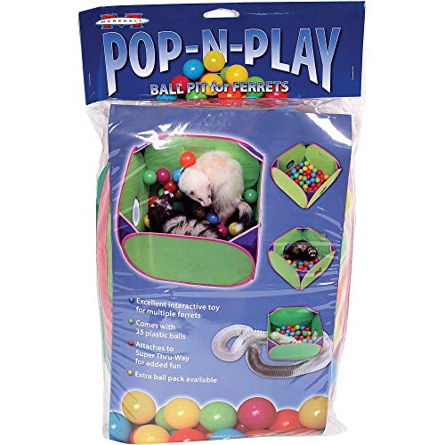 Marshall Pet Products Ferret Pop-N-Play Ball Pit, All Breed Sizes