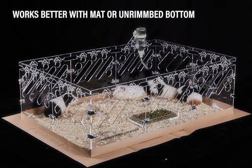 3x2ft Cage Disposable Bottom (1-Month Supply) - Disposable Waterproof Kraft Paper (4 Sheets) - size: 2X3FT