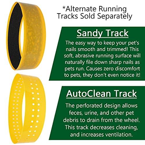 Silent Runner Wheel - 9" Regular - Exercise Wheel (Yellow) - color: Yellow