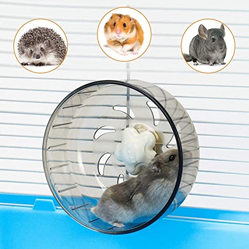 Mini Silent Exercise Wheels for Hamsters Less Than 4 inches 10 cm in Length Toys Hamster Ball Small Pet Running Toy Ball Gerbils Mice Rat Guinea Pig Hamster Cage Accessories