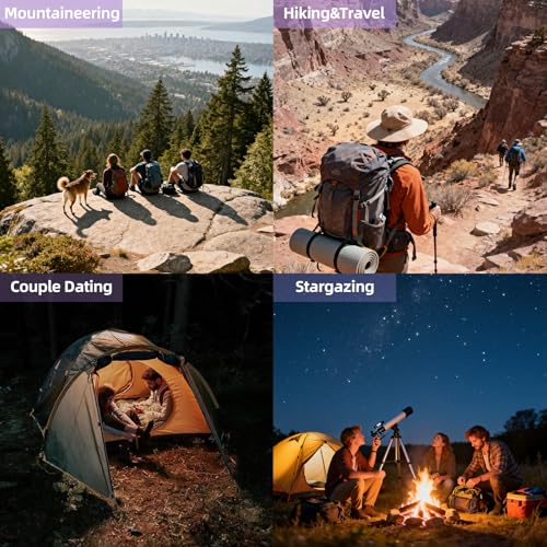 Sleeping Bags for Adults Kids - 3 Season Cold&Warm Weather Waterproof Camping Sleeping Bag - Lightweight Sleeping Bags for Camping Hiking Outdoor Travel - color: Pale Purple&Purple