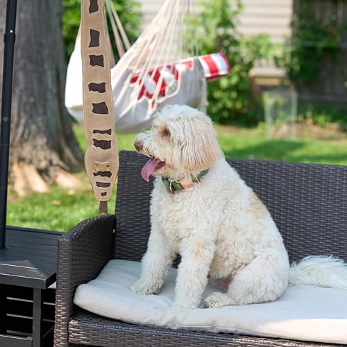 SPOT Skinneeez Leather Snake – 25in Stuffing-Free Dog Toy with Real Leather & 4 Squeakers, Durable Tug Toy for Light to Moderate Chewers, Great for Medium & Large Dogs - size: 25 Inch