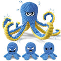 Interactive Dog Toys, 4 Pack Octopus Squeaky Hide And Seek Large Dog Toys | Tough Plush Chew Toy to Keep Them Busy, Tug of War Doggie Toy for Small,Medium and Large Breeds, Puppy Toys Puzzle - color: 4 Pack Octopus